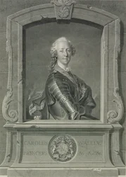 Prinz Charles Edward Stuart (1720-88), graviert von J.G. Wille, 1748